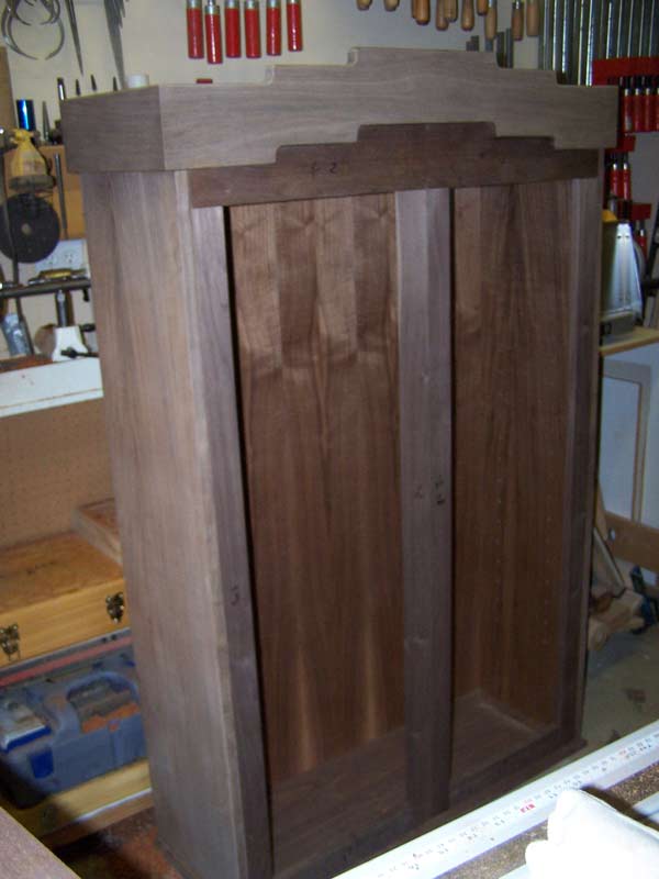 Doors for the upper cabinet