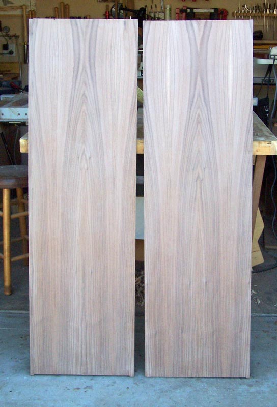 Sides of upper cabinet - outsides