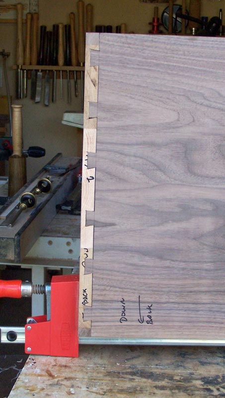 Bottom dovetails