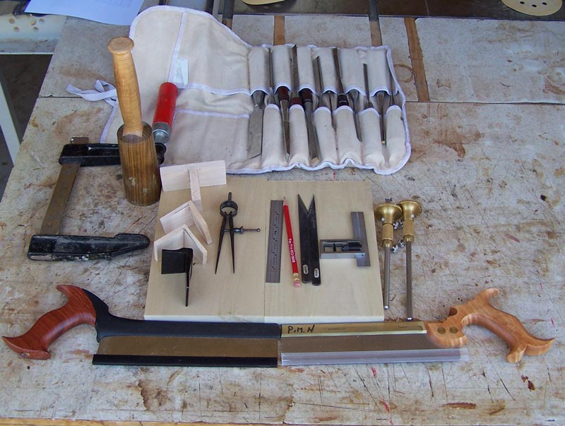 Tools used in making dovetails
