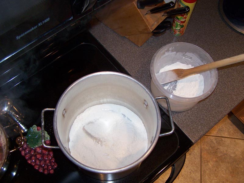Flour for making roux