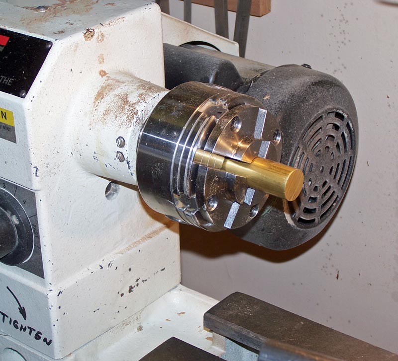 Brass in the lathe
