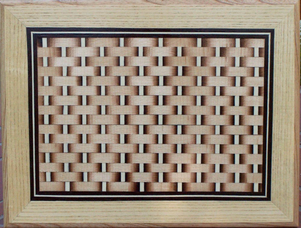 Simple basket weave